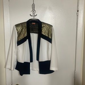 City Chic Cropped Blazer